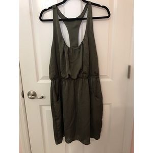 City Triangles Olive Green Dress w/ Pockets
